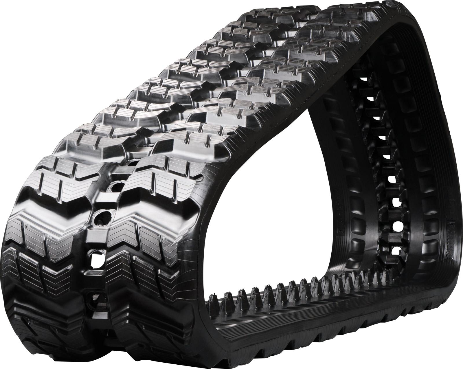set of 2 18" heavy duty z pattern rubber track (450x86x56)