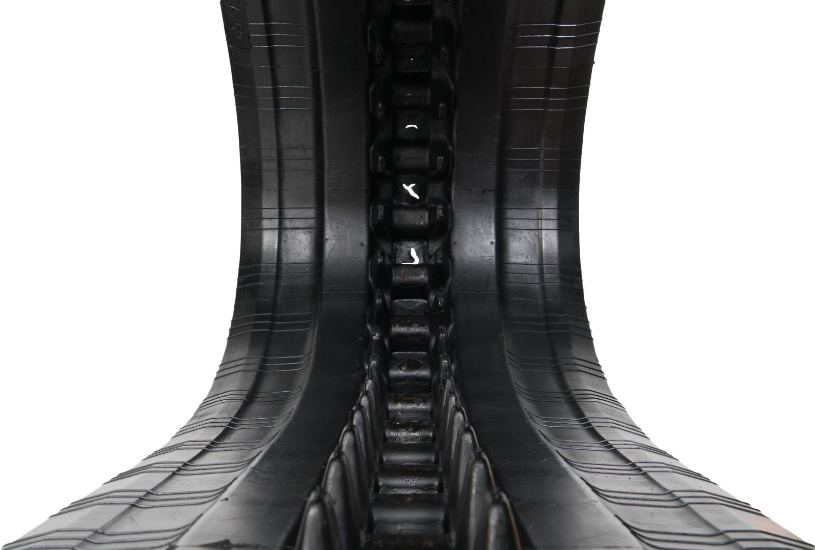set of 2 18" heavy duty c pattern rubber track (450x86bx52)