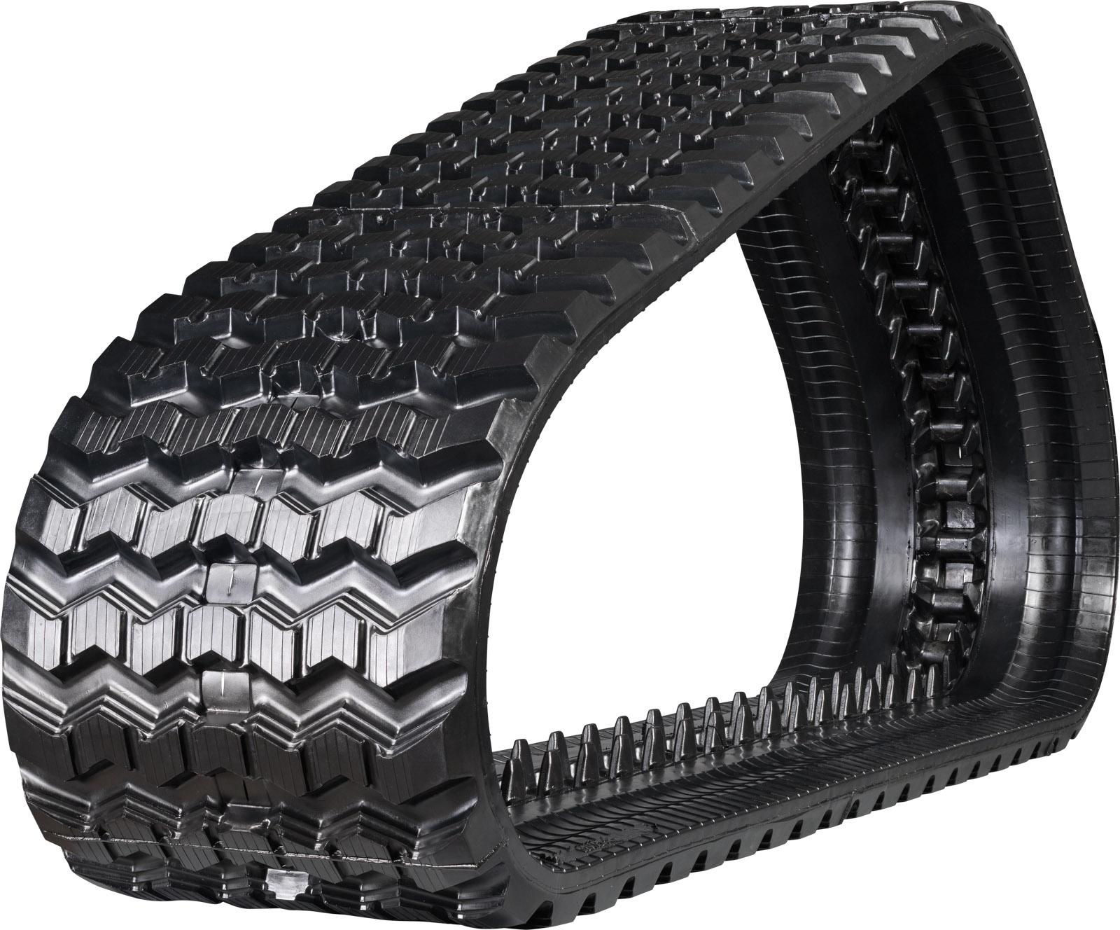 set of 2 16" camso heavy duty sawtooth pattern rubber track (400x86bx53)