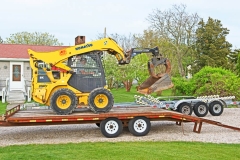 How to Load a Skid Steer on a Trailer?