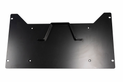 push broom hood to mount adapter plate