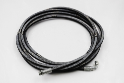 swing arm brush cutter case drain hose only 19ft long