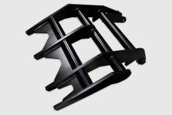 grapple rake severe duty top clamp right side, 72" & 78" check sn >11/2017