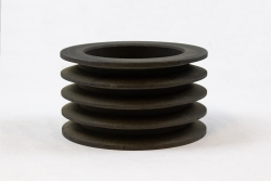 excavator drum mulcher heavy duty pulley spb 140 4 grooves cylindrical 80