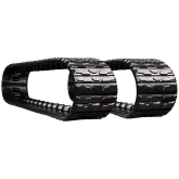 set of 2 9.5" extreme duty rubber track (240x87.63x28)