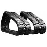 set of 2 18" heavy duty z pattern rubber track (450x86x52)