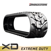 case ck36 set of 2 12" bridgestone extreme duty mx tread rubber tracks (300x52.5wx84)