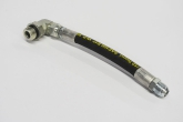 auger, short hose assembly - (90 elbow & 7" hose w/ jic connection for ed units)