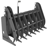 mini skid steer root grapple rake | berlon