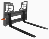 heavy duty walk through pallet forks 5500 lb. rated | berlon