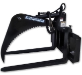 mini skid steer grapple forks | blue diamond