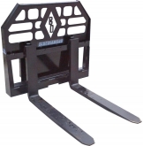 mini skid steer pallet forks | blue diamond