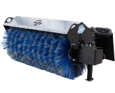 mini skid steer heavy duty rotary broom | blue diamond