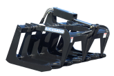 mini skid steer root grapple | blue diamond