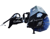 72" severe duty rotary broom | blue diamond