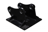 pin on mount on flat plate with holes (55mm pins) for bobcat e85r series ***requires hose extensions***