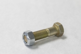 brush cutter housing bolt & nut 3/4" (short for ring style wire protection)