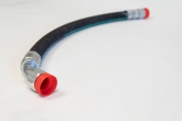 brush cutter severe duty hose only to fit between motor and relief block (req's 2)