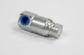 coupler, male flat face 3/8" pipe thread w/ 90 degree angle
