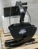 demo unit - mini skid steer log grapple - blue diamond