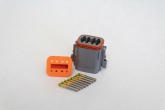 electrical plug deutsch dt8 plug (includes eight 16-14 ga female contacts)
