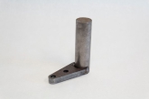grapple fork short cylinder pin 1 1/4" x 4 1/2" with tab