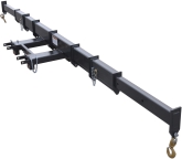 adjustable fork mounted spreader bars | haugen
