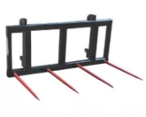 telehandler square bale spears | haugen