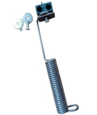 hose saver spring & clamps for skid steer attachments