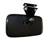 mirror (fat style) with universal mounting bracket fits most skid steers (includes mounting hardware)