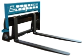 heavy duty pallet forks 5,500 lb rated | rock solid