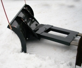 fork mounted snow blade | haugen