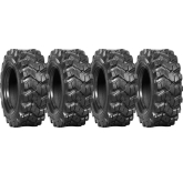 set of 4 10x16.5 camso sks 753 10-ply tire skid steer tires