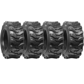 set of 4 12x16.5 camso sks 532 12-ply tire skid steer tires