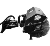 72" severe duty rotary broom | blue diamond