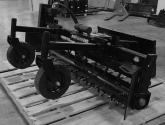 demo unit - 84" blue diamond severe duty power rake 16-26 gpm