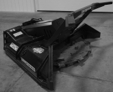 demo unit - severe duty disc mulcher - blue diamond