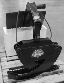 demo unit - mini skid steer log grapple - blue diamond