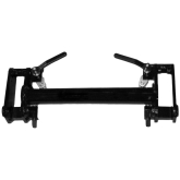 quick coupler complete plate (includes lever kits and two bushings) fits case skid steers 1845 1845b 1845c