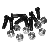 stud and nut replacement set (req's 1 per wheel) fits bobcat skid steers a220 a300 a770 s70 s100 s130 s150 s160 s175 s185 s205 s220 s250 s300 s330 s510 s530 s55
