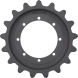 john deere 333d track sprocket 17 teeth 8 bolt hole