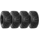 set of 4 14x17.5 galaxy 14-ply beefy baby ii r-4 skid steer tires