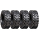 set of 4 10x16.5 camso 10 ply sks 775 skid steer tires
