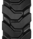 set of 4 30x10-16 (10x16.5) solid dura-flex skid steer tires with 8x8 rim