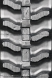 set of 2 7" standard duty wave pattern rubber track (180x72x39)