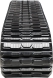set of 2 18" heavy duty multi-bar pattern rubber track (457x101.6x55) asv positrac 2800, 4810, hd4500, md70 steel cord track