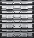 set of 2 15" heavy duty multi-bar pattern rubber track (381x100.5x42) asv rc50, pt50, st50 rc60 & pt60 & pt30 steel cord track