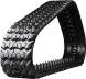 set of 2 13" camso heavy duty sawtooth pattern rubber track (320x86bx48)