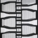 set of 2 16" bridgestone block pattern rubber tracks (400x86bx56)