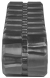 set of 2 18" heavy duty block pattern rubber track (450x100x50)